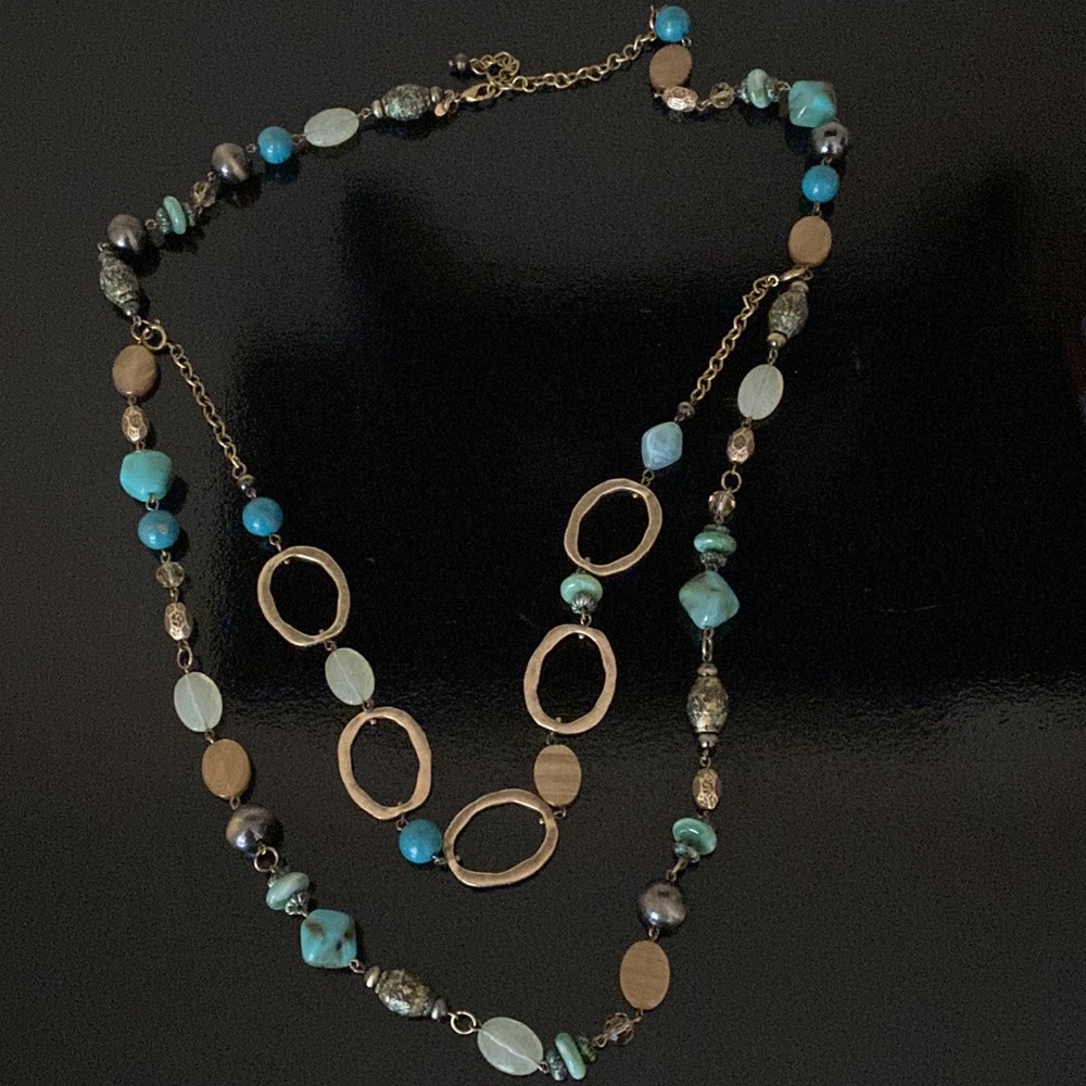 Long, Double Strand Necklace by Premier Designs